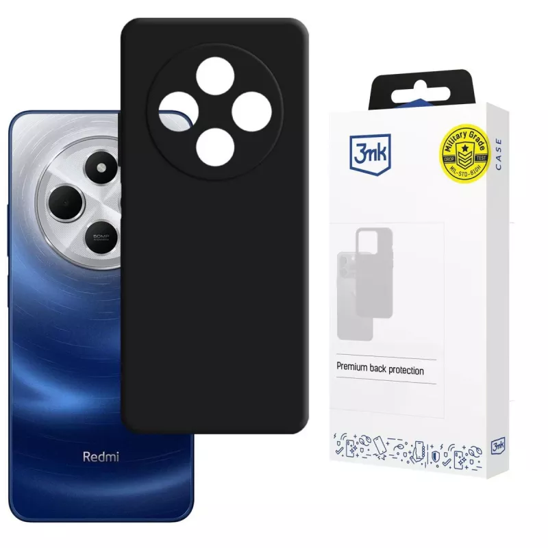 3MK PROTECTION Hardy Mellow Case per Xiaomi Redmi 14C / Redmi A4 5G - nero