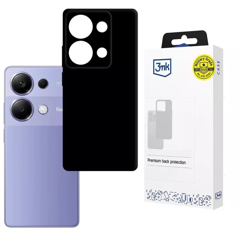 3MK PROTECTION Hardy Mellow Case per Xiaomi Redmi Note 13 Pro 4G - nero