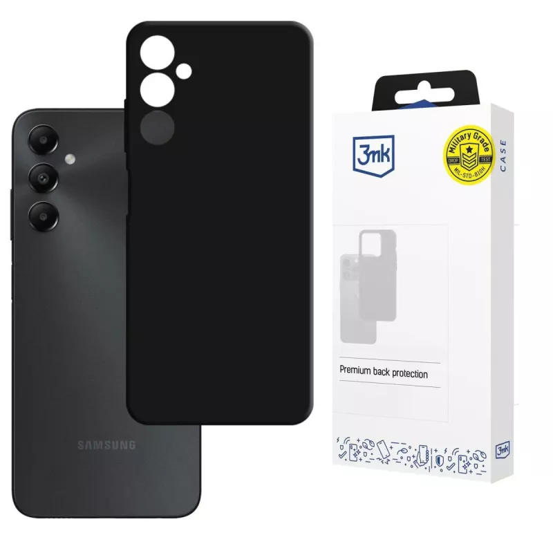 3MK PROTECTION Samsung Galaxy A05s - Custodia 3mk Hardy Mellow nera