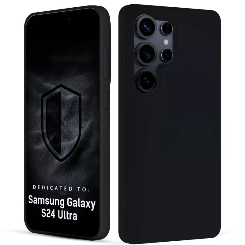 3MK PROTECTION Samsung Galaxy S24 Ultra - 3mk Hardy Mellow Case nero