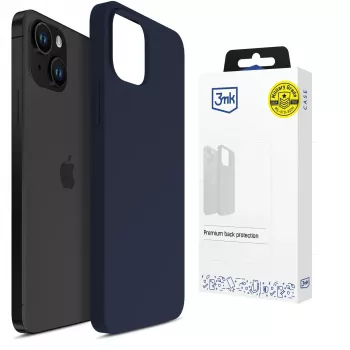 3MK PROTECTION Apple iPhone 15 Plus - Custodia 3mk Hardy Mellow blu scuro