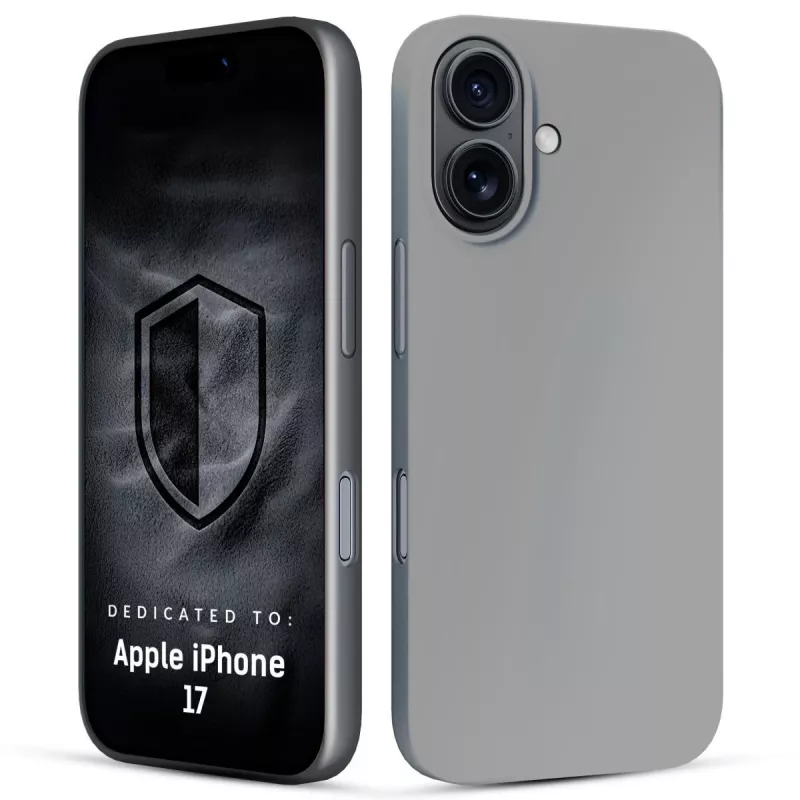 3MK Hardy Mellow custodia per Apple iPhone 17, grigio