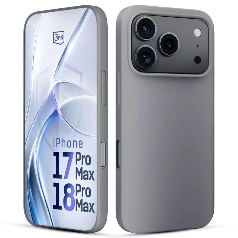 3MK PROTECTION Apple iPhone 17 Pro Max Custodia Hardy Mellow grigio
