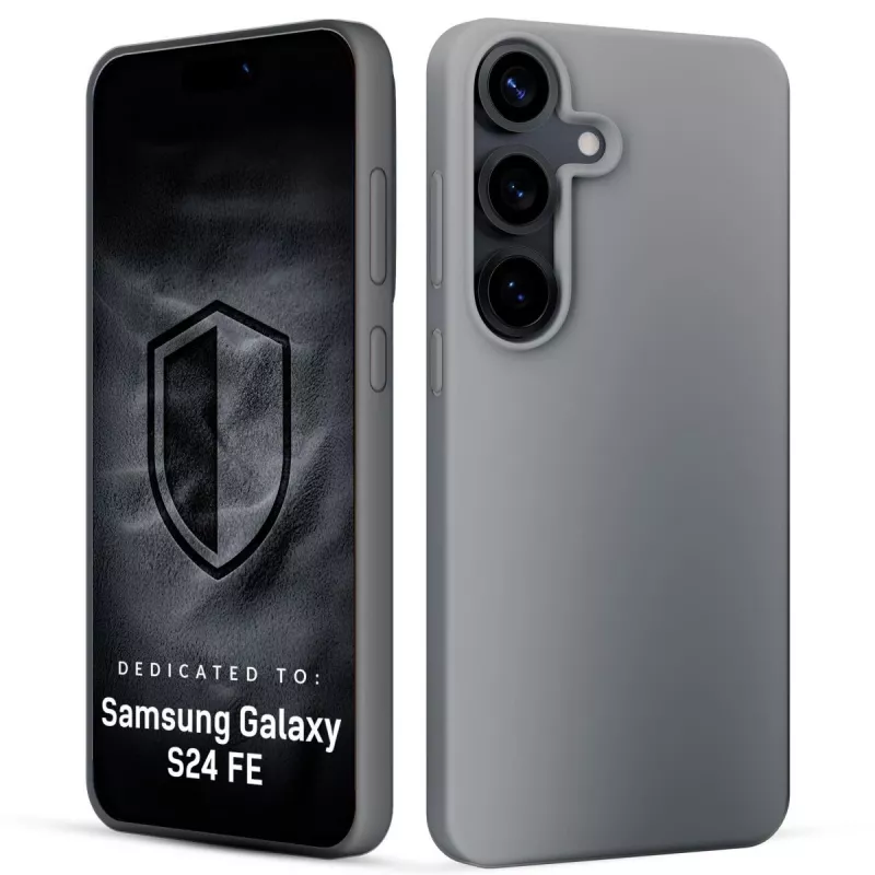 3MK PROTECTION Samsung Galaxy S24 FE - Custodia 3mk Hardy Mellow grigio