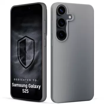 3MK PROTECTION Samsung Galaxy S25 - Custodia 3mk Hardy Mellow grigio