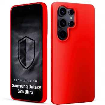 3MK PROTECTION Samsung Galaxy S25 Ultra - Custodia 3mk Hardy Mellow rosso