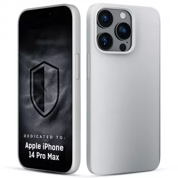 3MK PROTECTION Apple iPhone 14 Pro Max Custodia Hardy Mellow MagCase bianco
