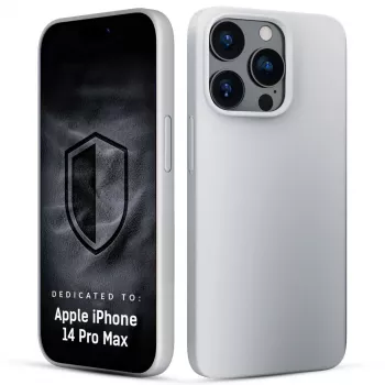 3MK PROTECTION Apple iPhone 14 Pro Max Custodia Hardy Mellow MagCase bianco