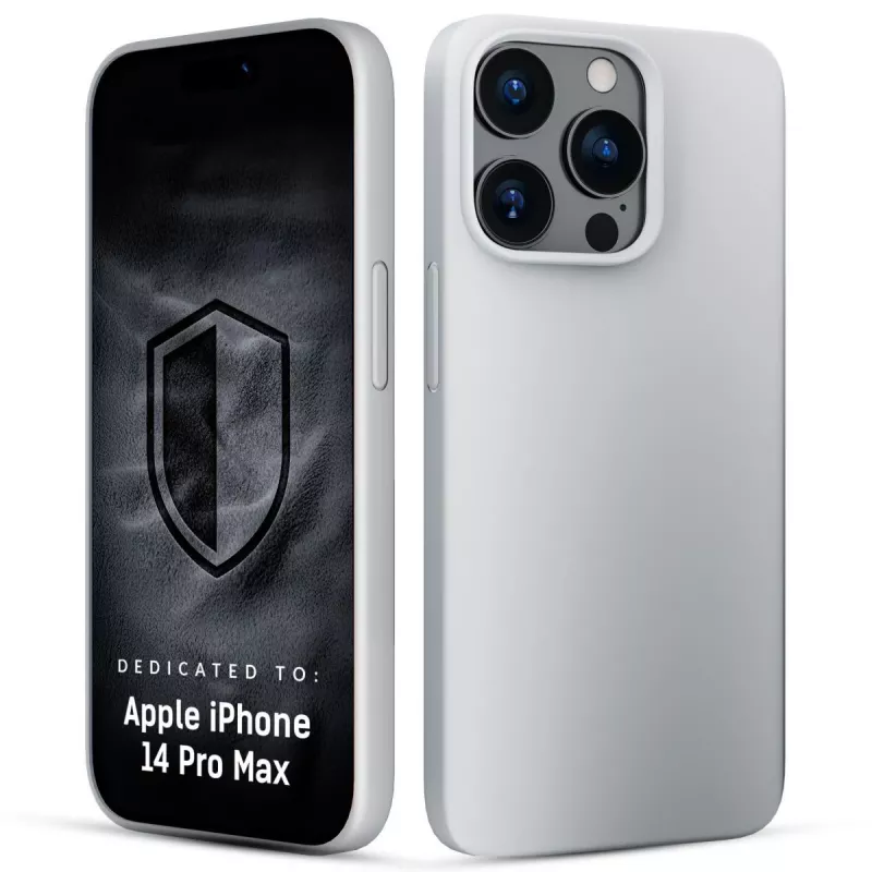 3MK PROTECTION Apple iPhone 14 Pro Max Custodia Hardy Mellow MagCase bianco