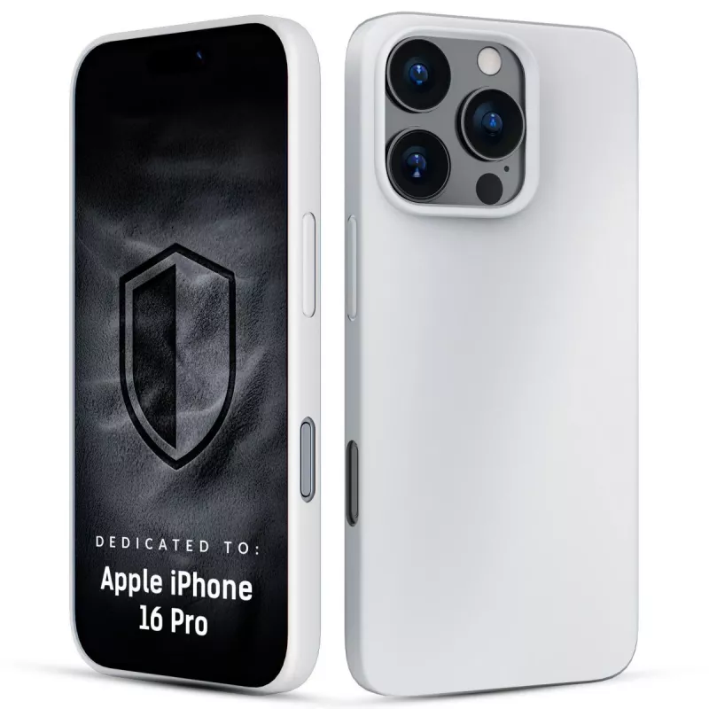 3MK PROTECTION Apple iPhone 16 Pro - Custodia 3mk Hardy Mellow MagCase bianco
