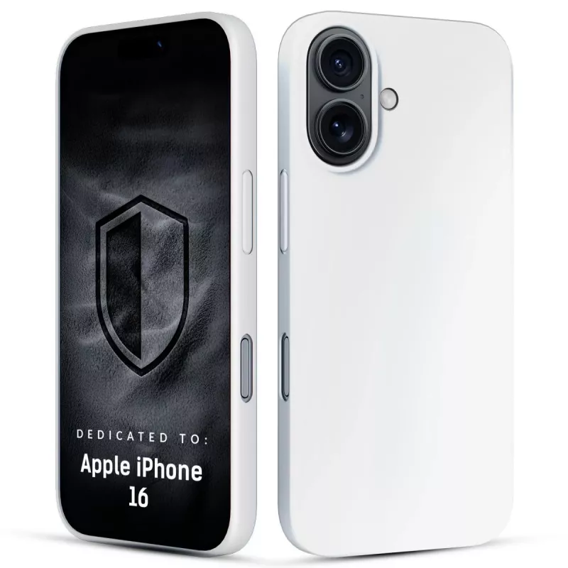 3MK PROTECTION Apple iPhone 16 - Custodia 3mk Hardy Mellow MagCase bianco
