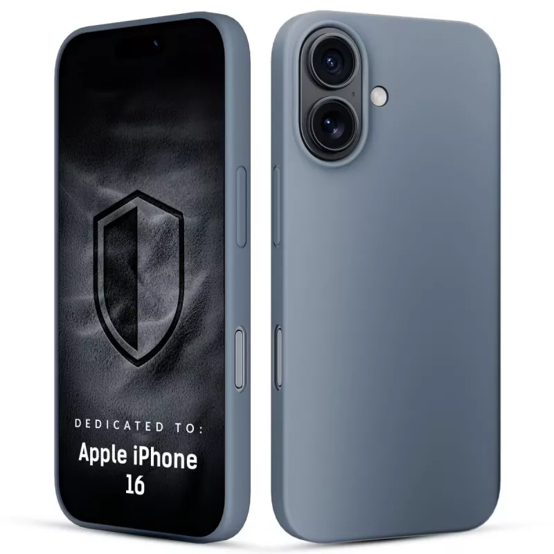 3MK PROTECTION Apple iPhone 16 - Custodia 3mk Hardy Mellow MagCase blu oltremare