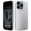 3MK PROTECTION Apple iPhone 13 Pro Max Custodia Hardy Mellow MagCase bianco argento