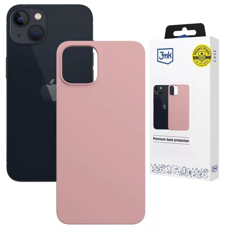 3MK PROTECTION Apple iPhone 15 Custodia Hardy Mellow MagCase rosa