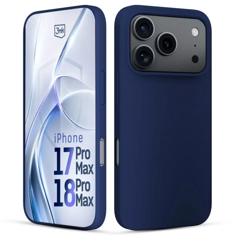 3MK PROTECTION Apple iPhone 17 Pro Max Custodia Hardy Mellow blu scuro