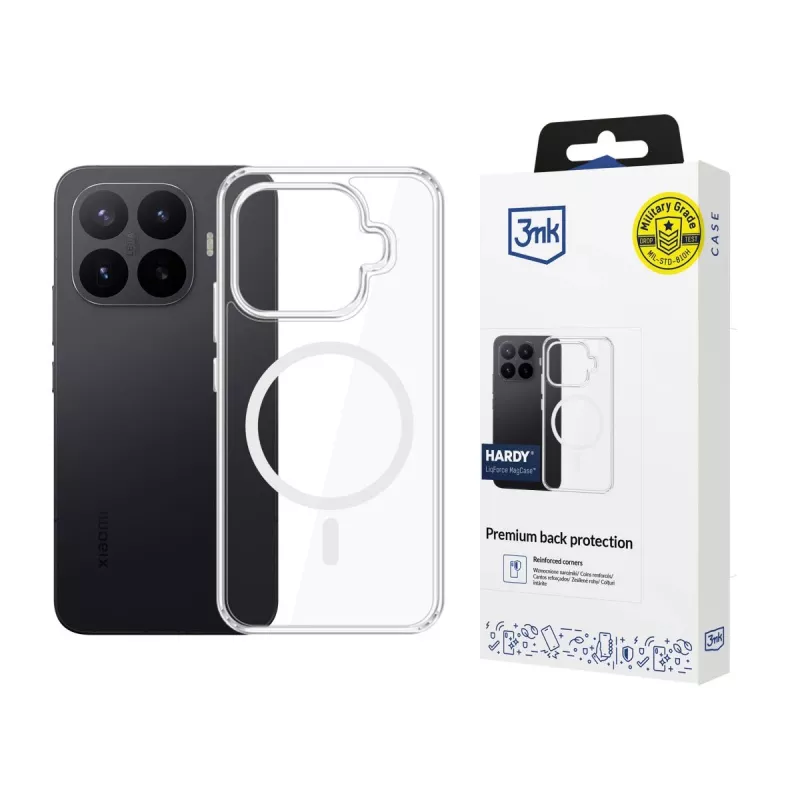 3MK PROTECTION Xiaomi 17T Pro - Custodia 3mk Hardy LiqForce MagCase