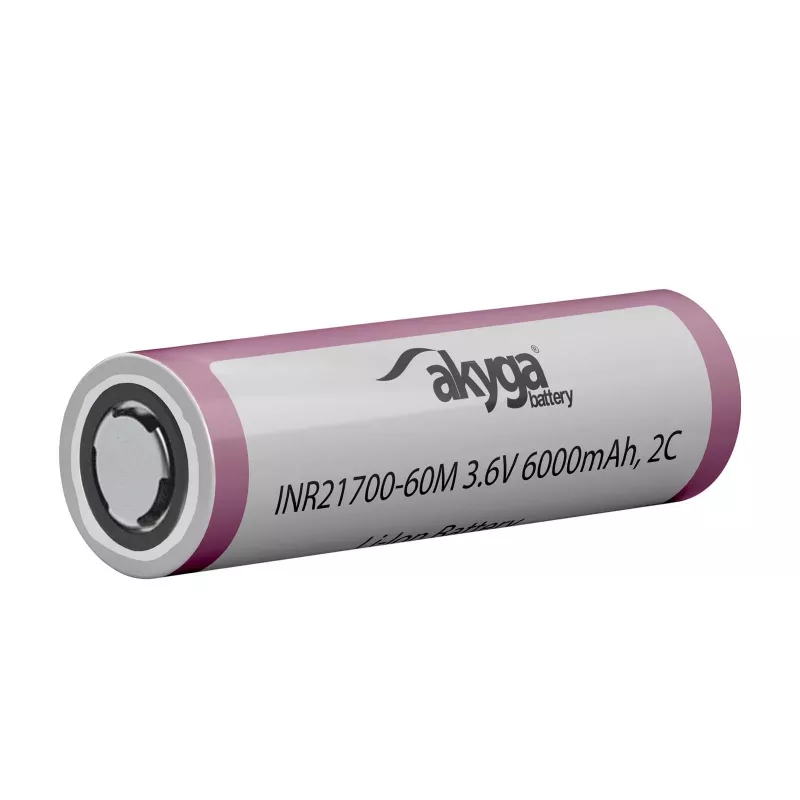 Akyga AKY2185 INR21700-60M batteria ricaricabile Li-Ion 21700 3,6 V 6000 mAh 2C