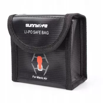 SUNNYLIFE custodia ignifuga per 2 batterie DJI Mavic Air