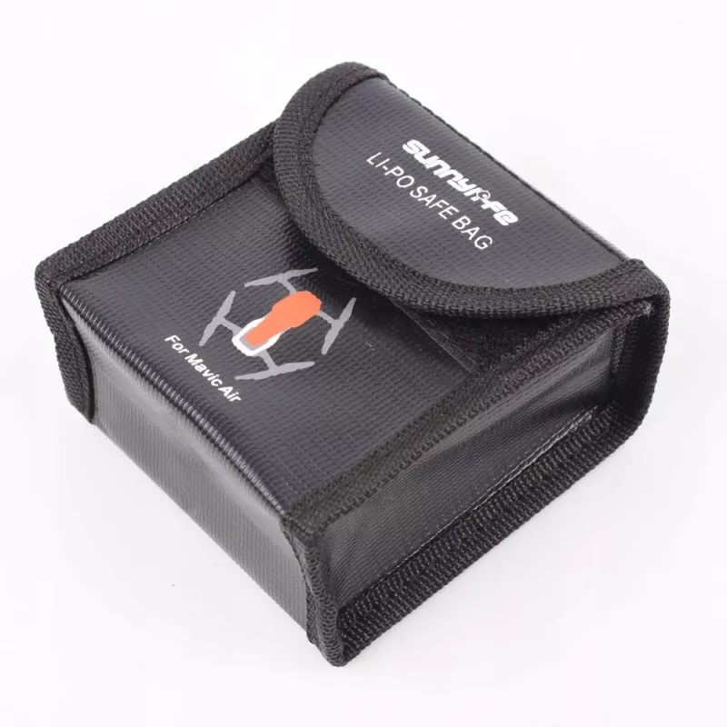 SUNNYLIFE custodia ignifuga per 2 batterie DJI Mavic Air