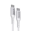 Crong Armor Link Cavo USB-C a USB-C 100W PD 5A 200cm Bianco