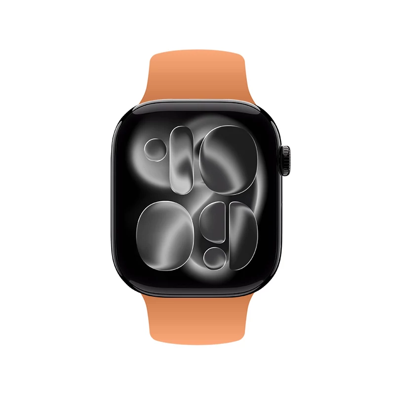 Crong Liquid Strap per Apple Watch 38/40/41/42 mm (Arancione)