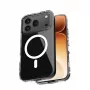 Crong Hybrid Clear Magnetic Case per Honor 600 Pro 5G, compatibile MagSafe, trasparente