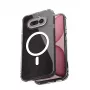 Crong Hybrid Clear Magnetic Case per Nothing Phone 4a, compatibile MagSafe, trasparente