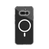 Crong Hybrid Clear Magnetic Case per Nothing Phone 4a, compatibile MagSafe, trasparente