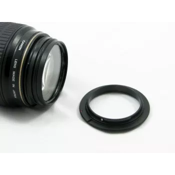 JJC adattatore anello macro reverse per fotocamere con attacco Pentax K - 49mm