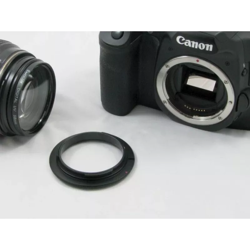 JJC adattatore anello macro reverse per fotocamere con attacco Pentax K - 49mm