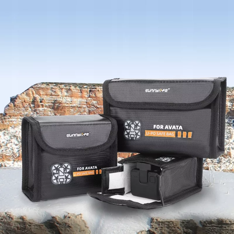 SUNNYLIFE custodia protettiva per batteria DJI Avata Intelligent Flight Battery - nero