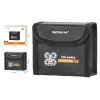 SUNNYLIFE custodia protettiva per 2 batterie DJI Avata - guscio rigido EVA, nero