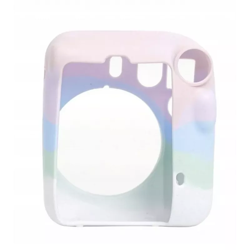 LOVEINSTANT custodia in silicone per Fujifilm Instax Mini 12 - colori pastello