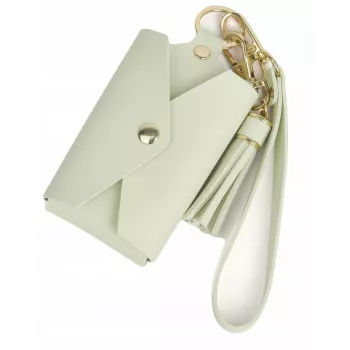 LOVEINSTANT custodia album fotografico per Fujifilm Instax Mini / Zink con portachiavi, verde