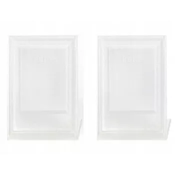 LOVEINSTANT 2x Cornice trasparente + scatola portafoto per Fujifilm Instax Mini 12, 11, 9, 8, 7s, 70, 90, 50, 40, Evo, Liplay, Link 2, Link SE