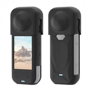 PULUZ PU757B Copriobiettivo e custodia protettiva in silicone per Insta360 X5