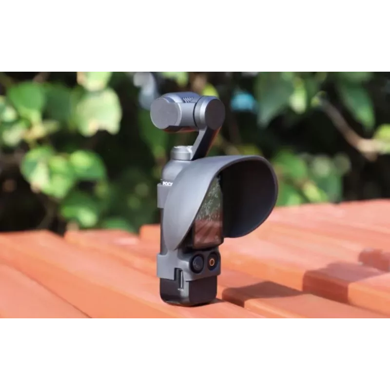 SUNNYLIFE Paraluce e protezione per schermo LCD per DJI Osmo Pocket 3 - nero