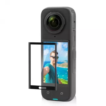 PULUZ Pellicola protettiva in vetro temperato 9H per Insta360 X4 / X5
