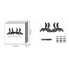 SUNNYLIFE Set eliche 3032S-2-D 4 pezzi per DJI Avata 2 - nero