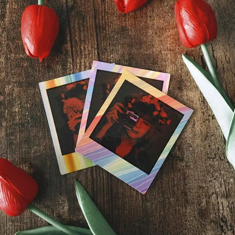 LOVEINSTANT Set con 12 cornici adesive per Fuji Instax Square Link SQ1 SQ6 SQ20 SQ40 SQ10