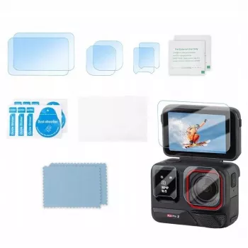 SUNNYLIFE Protection Kit 6x Lens Protector + 2x Screen Protector per Insta360 Ace Pro 2 Camera BHM917