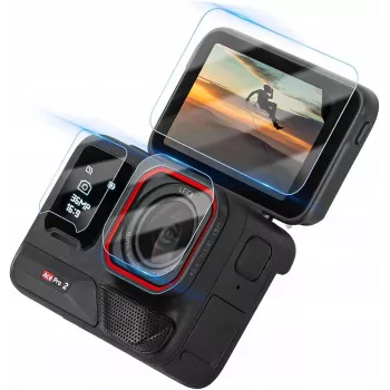 SUNNYLIFE Protection Kit 6x Lens Protector + 2x Screen Protector per Insta360 Ace Pro 2 Camera BHM917