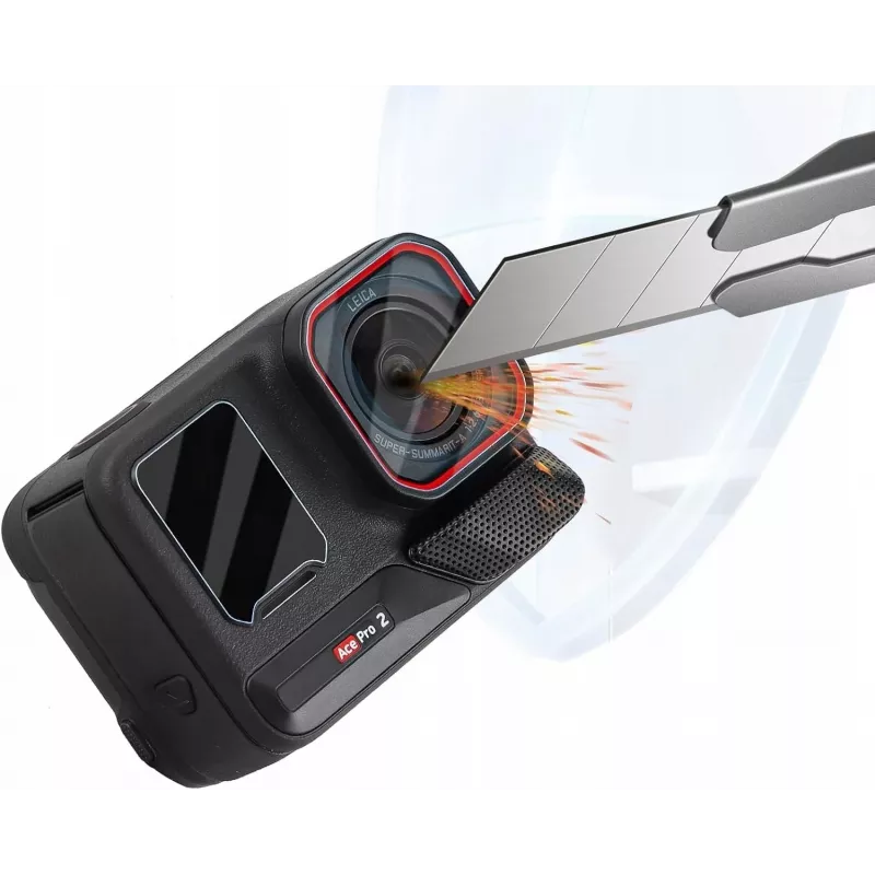 SUNNYLIFE Protection Kit 6x Lens Protector + 2x Screen Protector per Insta360 Ace Pro 2 Camera BHM917
