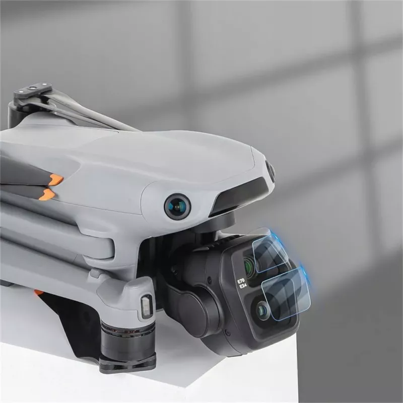 SUNNYLIFE 4x Vetro temperato Lens Protector per drone DJI Air 3 / Air 3S