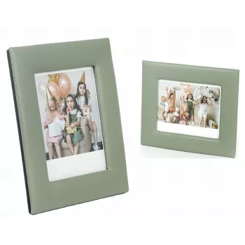 LOVEINSTANT Cornice per foto istantanee per Polaroid 600, Fujifilm Instax Wide 300/400 - verde