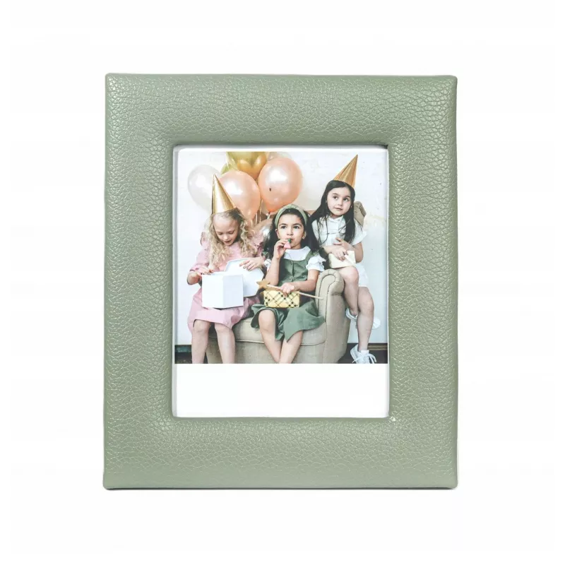 LOVEINSTANT Cornice per foto istantanee per Polaroid 600, Fujifilm Instax Wide 300/400 - verde