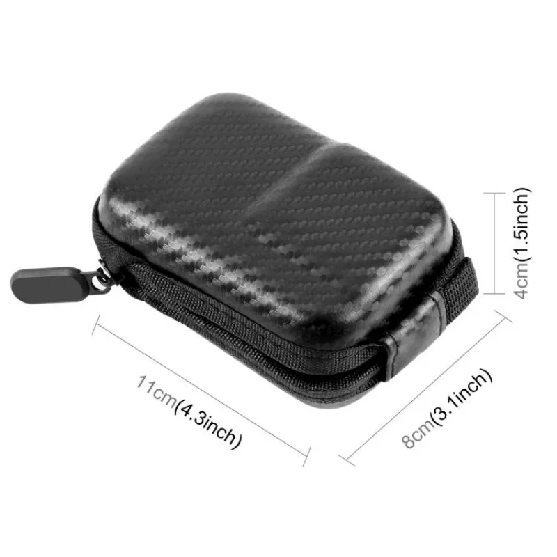 PULUZ Custodia rigida protettiva per DJI Osmo Action 4 / Action 3 - nero (PU946B)