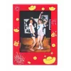 LOVEINSTANT 4x Cornice magnetica per foto per Instax Mini, rosso/oro