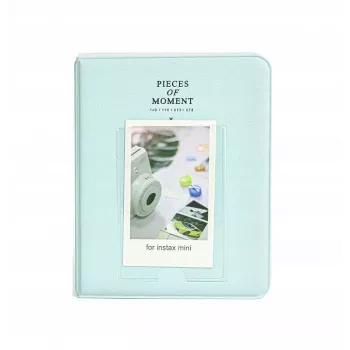 LOVEINSTANT Album foto 64 foto per Fuji Instax Mini 13 12 11 40 41 99 Evo Link / verde