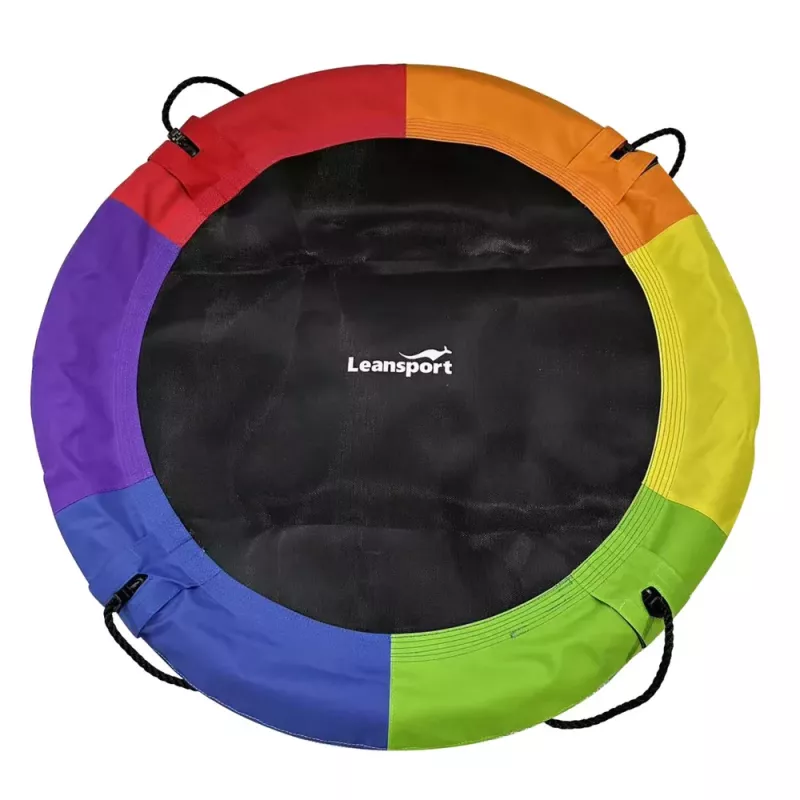 LEAN SPORT Altalena da giardino nido di cicogna per bambini multicolore 100cm